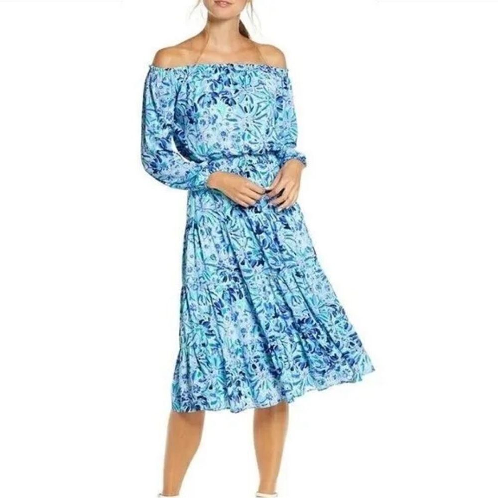 Lily Pulitzer Jennie Midi Dress Size XXS